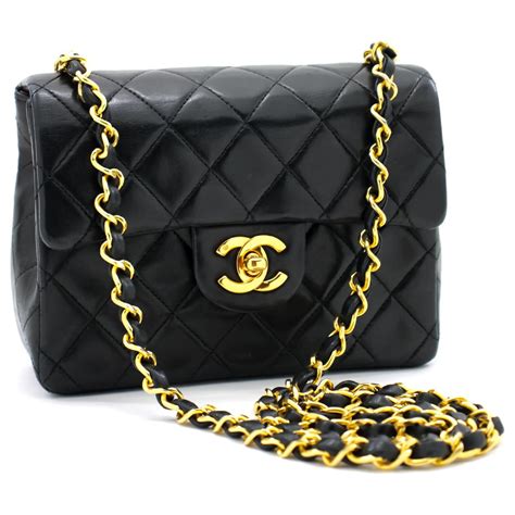 borsa chanel piccola con catena|Borse e borsette da donna mini CHANEL .